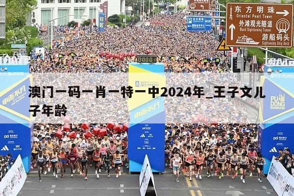 澳门一码一肖一特一中2024年_王子文儿子年龄