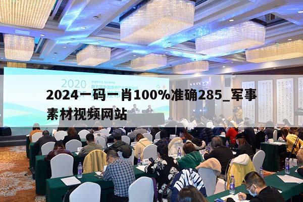 2024一码一肖100%准确285_军事素材视频网站