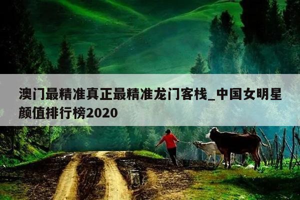 澳门最精准真正最精准龙门客栈_中国女明星颜值排行榜2020