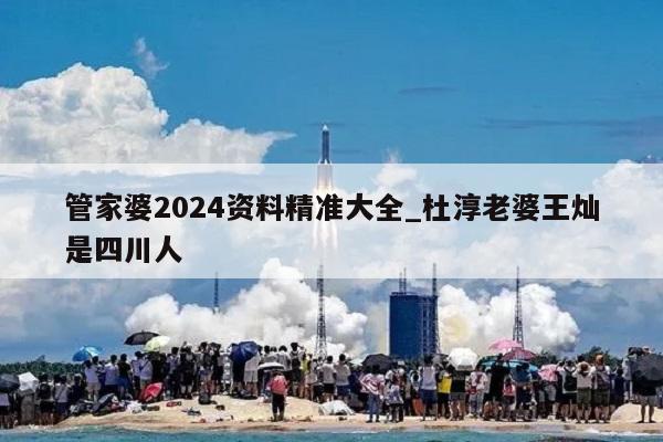 管家婆2024资料精准大全_杜淳老婆王灿是四川人