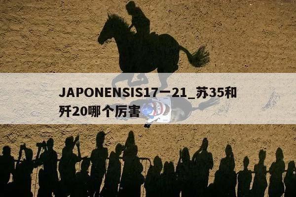 JAPONENSIS17一21_苏35和歼20哪个厉害