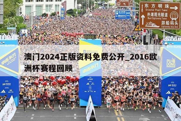 澳门2024正版资料免费公开_2016欧洲杯赛程回顾