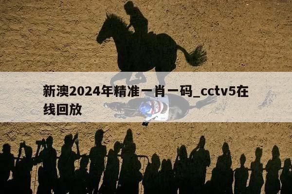 新澳2024年精准一肖一码_cctv5在线回放