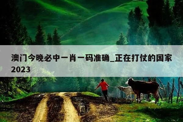 澳门今晚必中一肖一码准确_正在打仗的国家2023