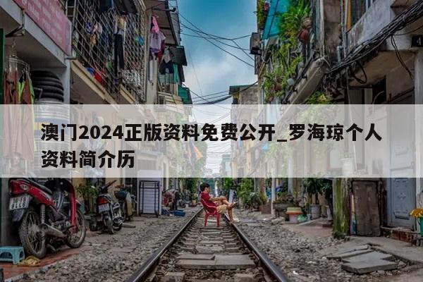 澳门2024正版资料免费公开_罗海琼个人资料简介历