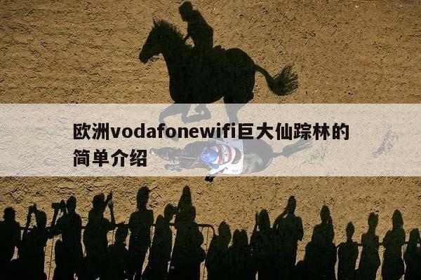 欧洲vodafonewifi巨大仙踪林的简单介绍  第1张