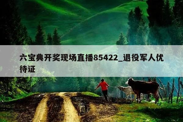 六宝典开奖现场直播85422_退役军人优待证  第1张