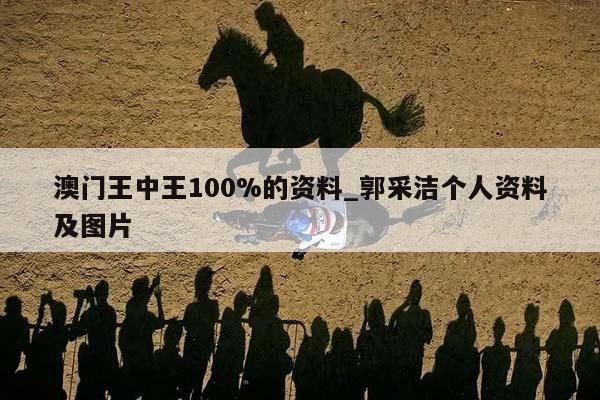 澳门王中王100%的资料_郭采洁个人资料及图片