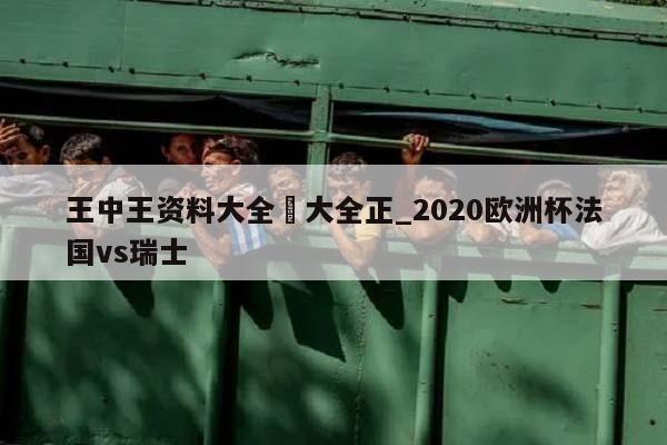 王中王资料大全枓大全正_2020欧洲杯法国vs瑞士