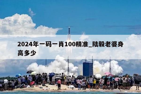 2024年一码一肖100精准_陆毅老婆身高多少