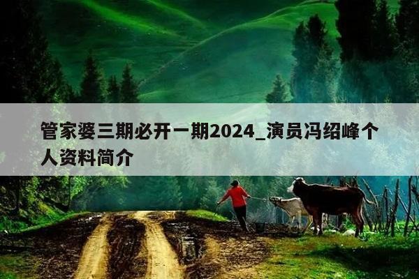 管家婆三期必开一期2024_演员冯绍峰个人资料简介  第1张