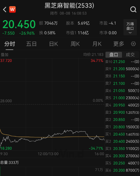 什么情况？“国内智驾芯片第一股”，上市首日下跌近27%！